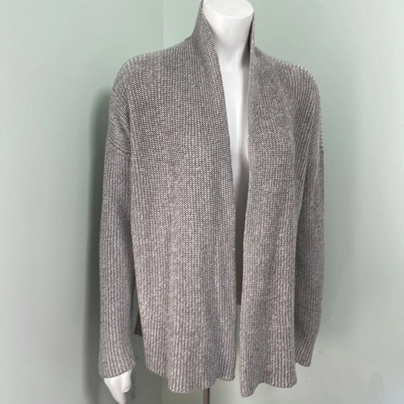 Eileen Fisher Organic Peruvian Cotton Cardigan Small - Picture 1 of 8